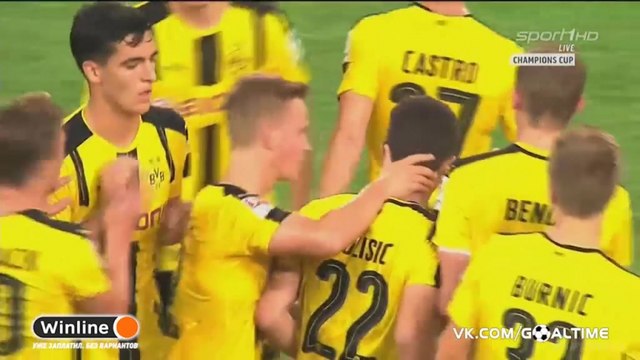 Christian Pulisic Goal HD - Borussia Dortmund 1-1 Manchester City International Champions Cup 27.07.2016