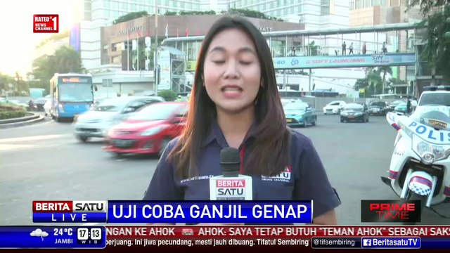 Uji Coba Ganjil Genap Ditemukan Pelanggaran