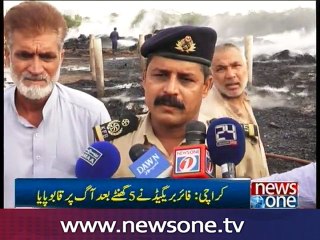 Fire destroys warehouse on Super Highway