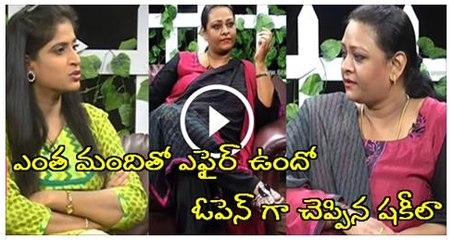 Actress Shakila shares her Personal Life on Women's Day - Saradaga Kasepu - 6TVTelangana