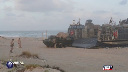 Marines et Tsahal s'entrainent ensemble en Israël