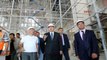 Cumhurbaşkanı Erdoğan, Cami İnşaatında Çalışan İşçilerle Sohbet Etti ve Hatıra Fotoğrafı Çektirdi