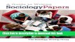 Read A Guide to Writing Sociology Papers  Ebook Free