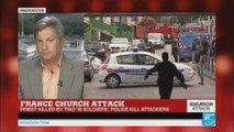 French church attacks: Priest killed by two 'IS soldiers'.