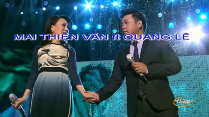 MÃI TÌM NHAU - Karaoke - Quang Lê & Mai Thiên Vân.