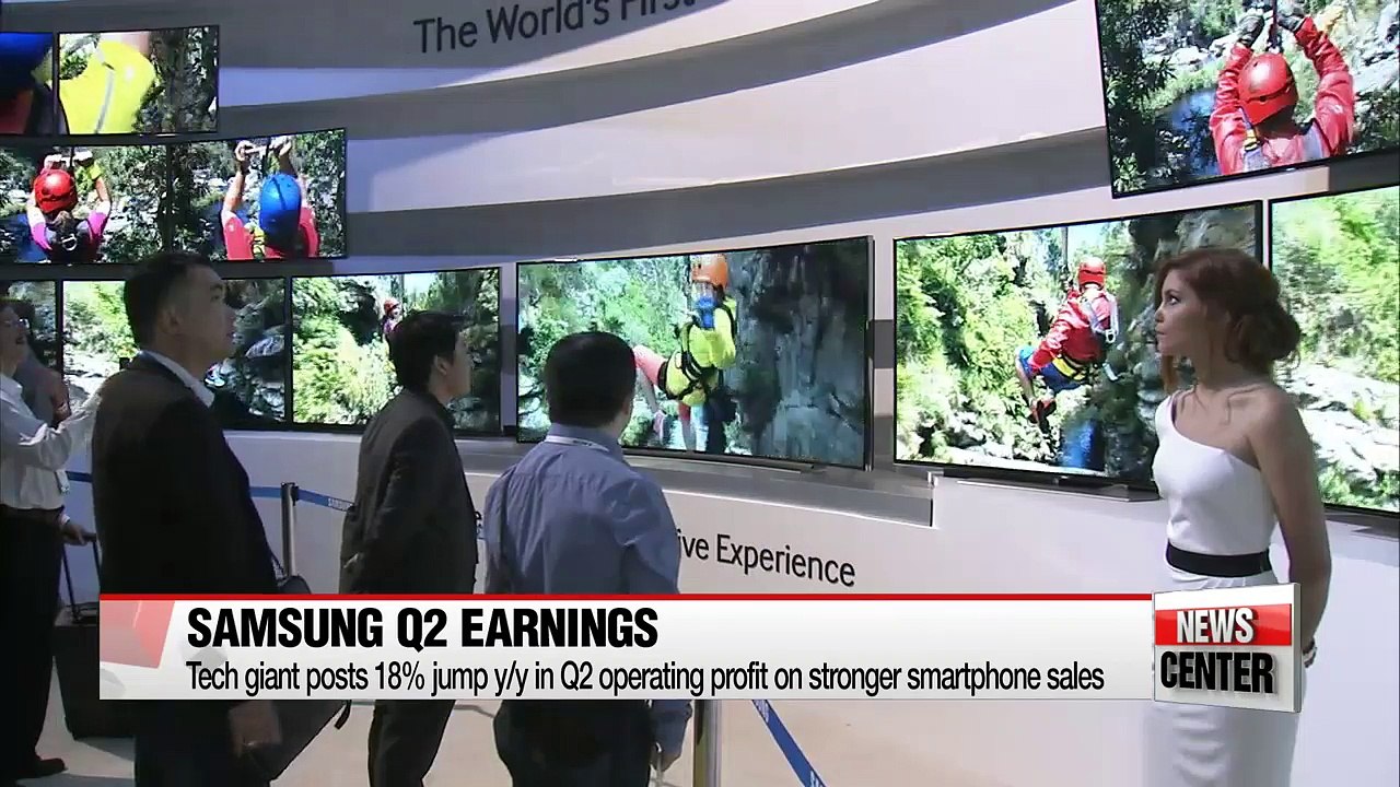 Korean tech giants Samsung and LG see operating profits rise in Q2