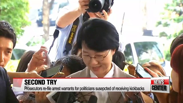 Prosecutors re-file arrest warrants for politicians suspected of receiving kickbacks