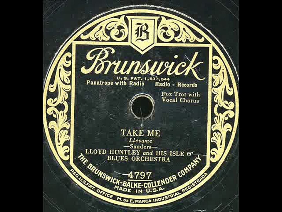 Take Me-Lloyd Huntley Isle Of Blues Orchestra