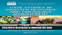 Download Case Studies in Disaster Response and Emergency Management  Ebook Online