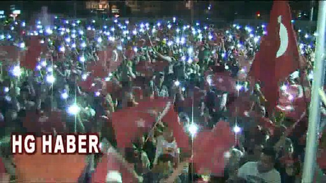 AK PARTİNİN ESKİ MİLLETVEKİLİ SONER AKSOY DEMOKRASİ NÖBETİNDE HIZINI ALAMADI !!!