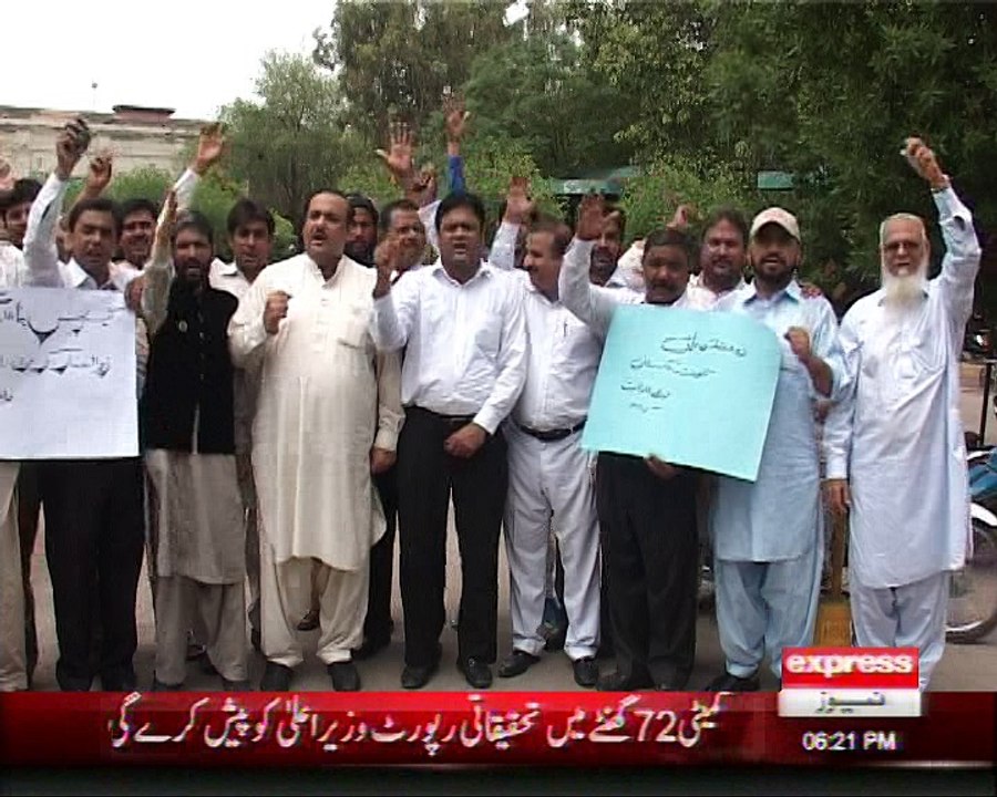 lawyers and pml n protest in favor of zulfiqar