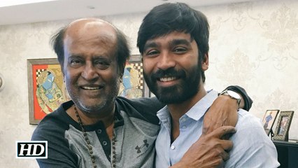 Dhanush celebrates his birthday with Rajnikanth