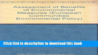 Read Assessment of Benefits of Environmental Measures Ebook Online