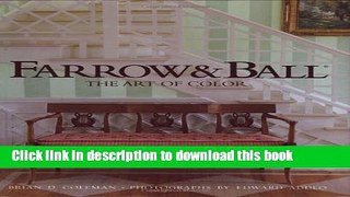 Download Book Farrow   Ball: The Art of Color PDF Free