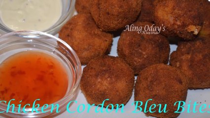 Chicken Cordon Bleu Balls