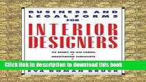 Read Book Business and Legal Forms for Interior Designers ebook textbooks