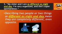 10 English Expressions with the Words Night and Day