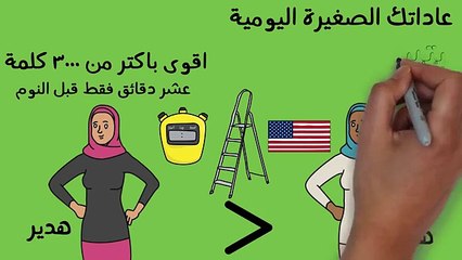 قوة العادات _ العادة - ملخص كرتوني لكتاب تشارلز دويج