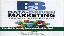 Read B2B Data-Driven Marketing: Sources, Uses, Results  Ebook Free