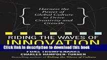 Read Riding the Waves of Innovation: Harness the Power of Global Culture to Drive Creativity and