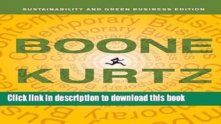 [PDF] Contemporary Business Sustainability and Green Business Edition Read Full Ebook