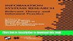 Read Books Information Systems Research: Relevant Theory and Informed Practice (IFIP Advances in