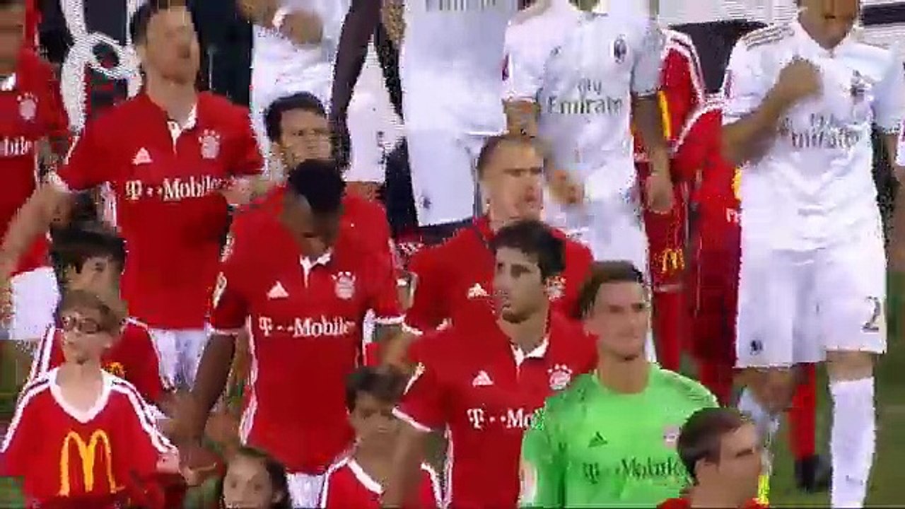 Bayern vs A.C Milan 2016/17 pre season