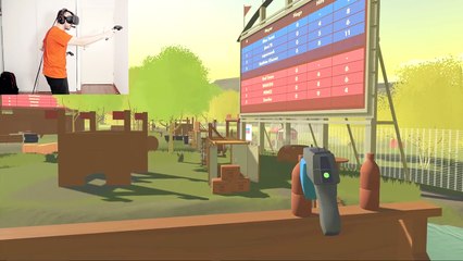 ON A JOUÉ AU PAINTBALL ! - Rec Room