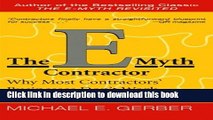 Read The E-Myth Contractor: Why Most Contractors  Businesses Don t Work and What to Do About It