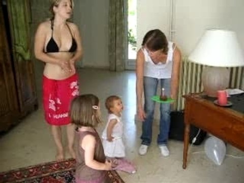 Chloé et Emma aniversaire 1 an