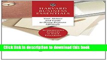 Download Negotiation (Harvard Business Essentials Series)  PDF Free