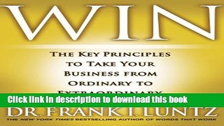 Read Win: The Key Principles to Take Your Business from Ordinary to Extraordinary  Ebook Free