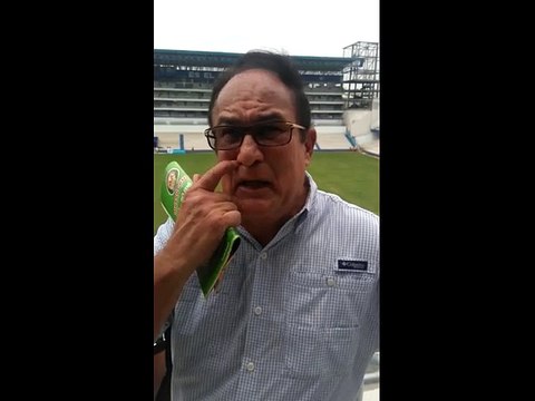 Entrevista a Vicente Estrada, fiscalizador del estadio Capwell, Emelec