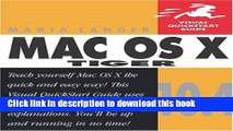 Download Mac OS X 10.4 Tiger: Visual QuickStart Guide PDF Online