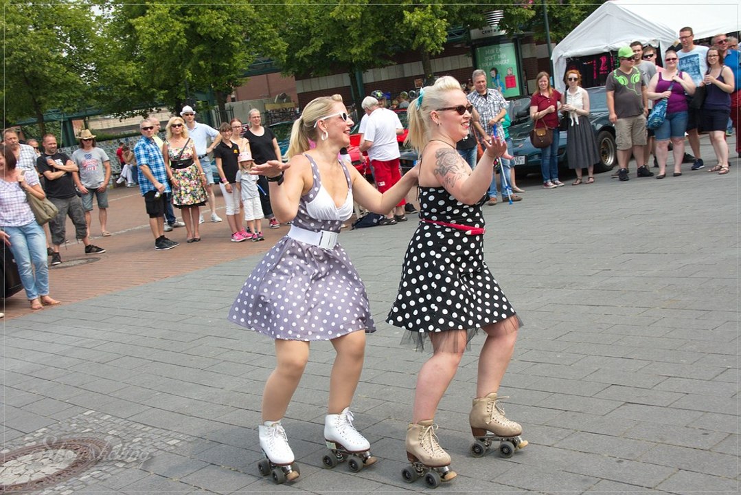 'Baseballs- Medley' by Showskating beim 13. US- Car Treffen in Oberhausen  2016