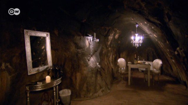 O hotel a 155 metros de profundidade