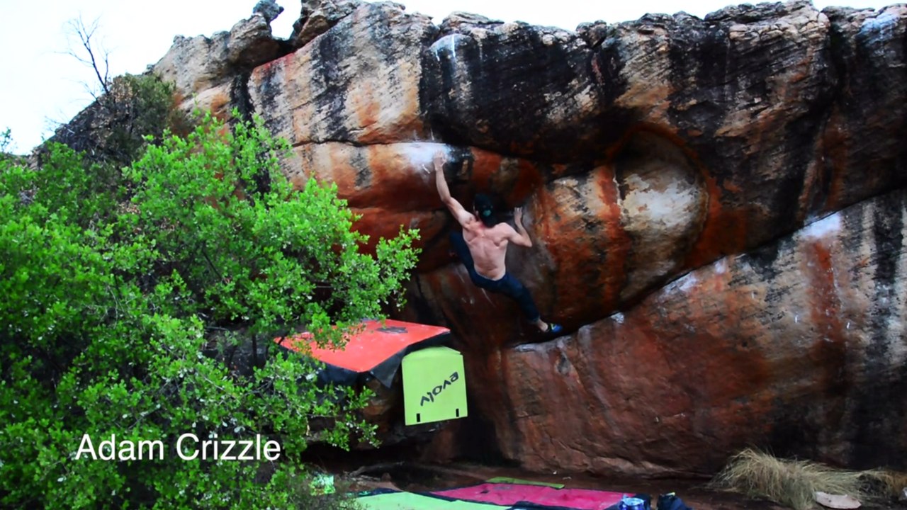 The progress of trying a boulder multiple times! Daniel Woods...