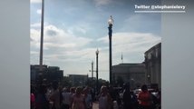 Video shows people evacuating Union Station Metro after reports of a suspicious package