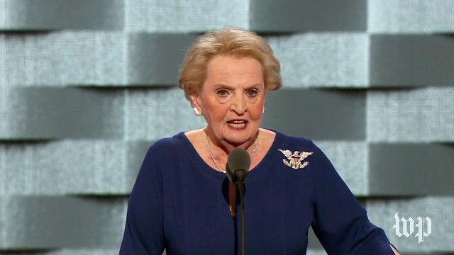 Trump has 'undermined fight against terrorism', Albright says