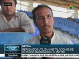 Estadios olímpicos de Atenas 2004 fungen como centros de refugiados