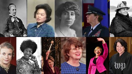 11 women who broke barriers in Washington