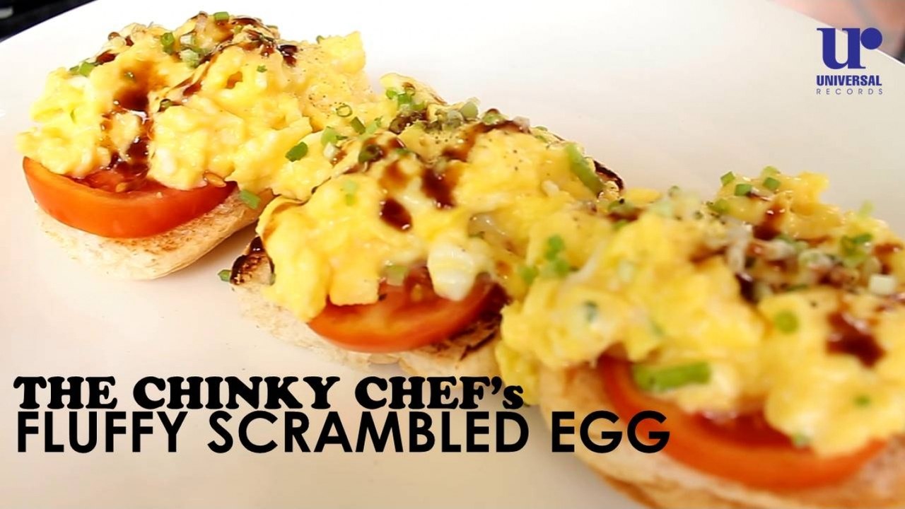The Chinky Chef - Fluffy Scrambled Egg