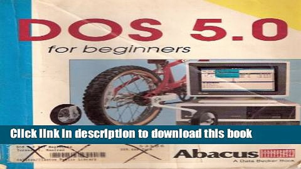 Read DOS 5.0 for Beginners Ebook Free