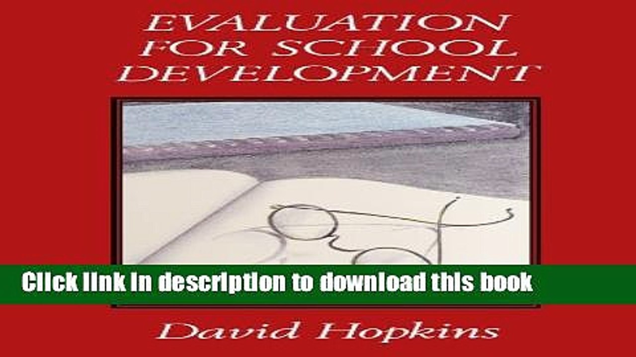 Read Evaluation For School Development  Ebook Free
