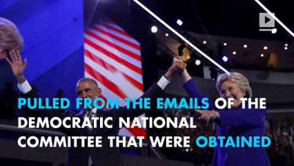 WikiLeaks releases hacked DNC voicemails while Hillary accepts nomination