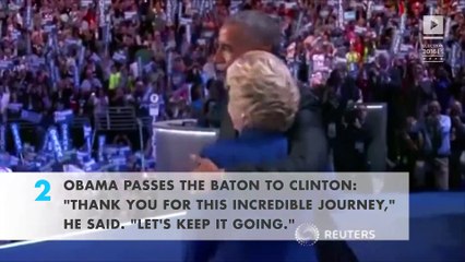 5 key moments from day 3 of the Democratic National Convention