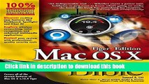 Download Mac OS X Bible PDF Free