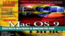 Read Macworld Mac OS 9 Bible Ebook Online