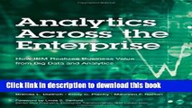 Read Analytics Across the Enterprise: How IBM Realizes Business Value from Big Data and Analytics