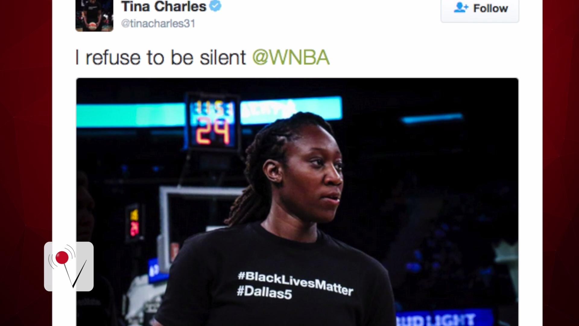 ⁣WNBA Rescinds Fines Against Players Wearing BLM Shirts